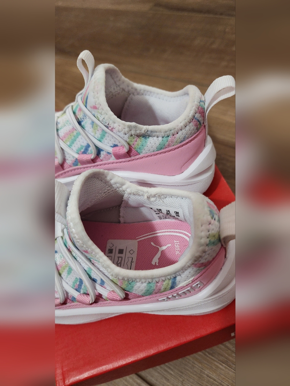 Puma Toddler Girl Sneakers One4All Size 8 New in Box - Picture 11 of 13
